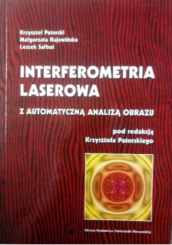 Interferometria laserowa z automatyczną analizą obrazu