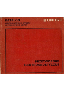 Przetworniki elektroakustyczne