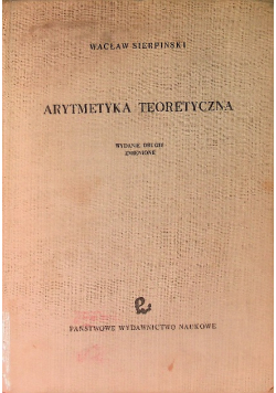 Arytmetyka teoretyczna Tom 7