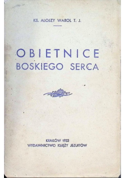 Obietnice Boskiego Serca 1933 r.