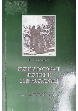 Przepisy dotyczące jezuickich burs muzycznych