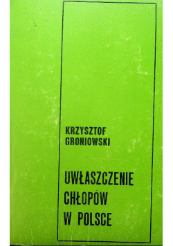Uwłaszczenie chłopów w Polsce