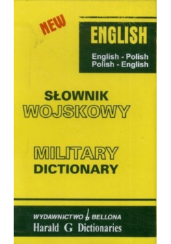Słownik wojskowy Military dictionary