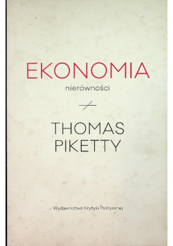 Ekonomia nierówności