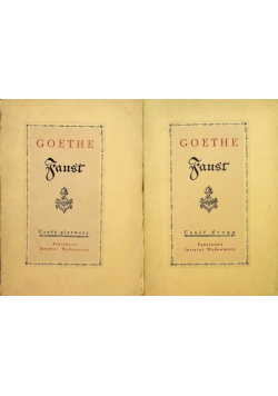 Faust  Tom 1 i 2