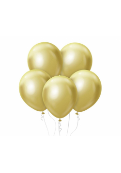 Balony Beauty&Charm platynowe j. złote 12" 7szt