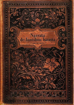 Narrata de fontibus hausta