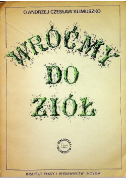 Wróćmy do Ziół