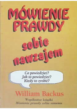Mówienie prawdy sobie nawzajem
