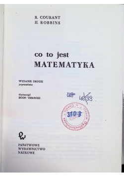 Co to jest matematyka