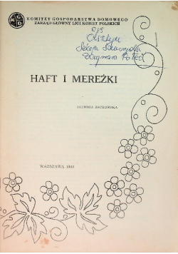 Haft i Mereżki