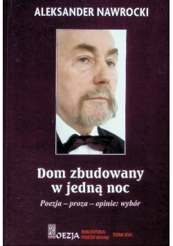 Dom zbudowany w jedną noc Nr 16 / 15