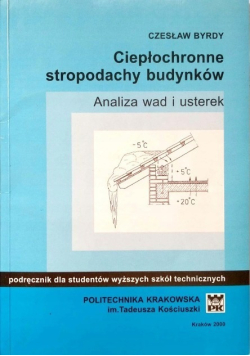 Ciepłochronne stropodachy budynków