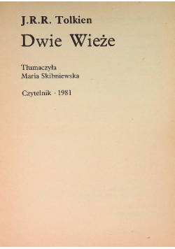 Dwie Wieże