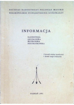 Informacja Radiestezja geotronika biotronika psychotronika