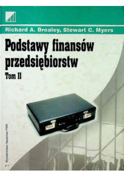 Podstawy Finansów Przedsiębiorstw Tom II