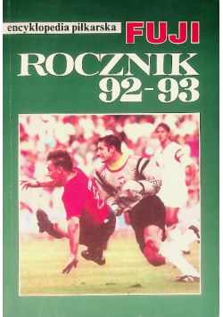 Encyklopedia piłkarska Fuji Rocznik 92 - 93