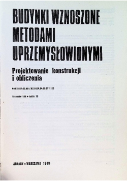 Budynki wznoszone metodami uprzemysłowionymi