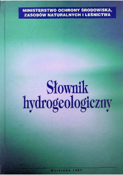 Słownik hydrogeologiczny