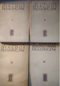 Dialogi filozoficzne, Tom I do IV