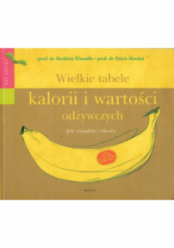 Wielkie tabele kalorii i wartości odżywczych