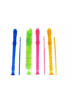 Flet prosty, przezroczysty 33cm