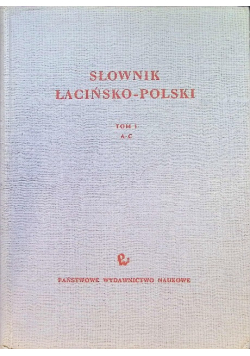 Słownik łacińsko - polski