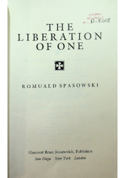 The liberation of one