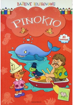 Bajkowe kolorowanki Pinokio