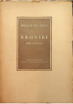 Prus Kroniki Tom V