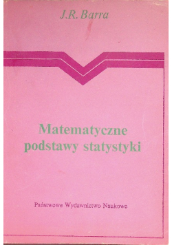 Matematyczne podstawy statystyki