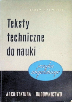 Teksty techniczne do nauki języka angielskiego
