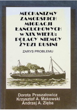 Mechanizmy zamorskich migracji łańcuchowych w XIX wieku: Polacy Niemcy Żydzi Rusini