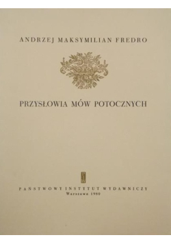 Przysłowia mów potocznych