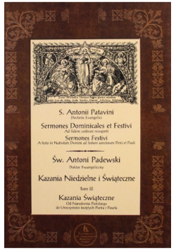 Kazania niedzielne i świąteczne Tom III