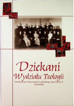 Dziekani wydziału teologii