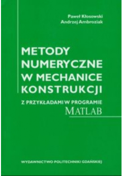 Metody numeryczne w mechanice konstrukcji