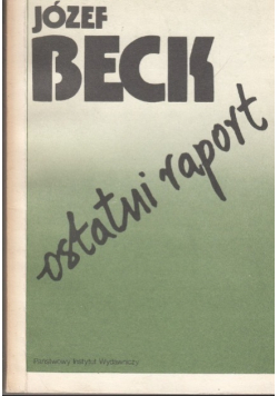 Beck Ostatni raport