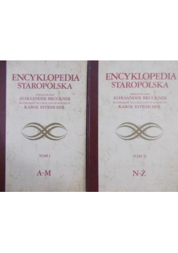 Encyklopedia staropolska Tom I  i  II