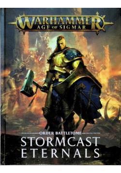 Warhammer Age of Sigmar Order Battletome Stormcast Eternals