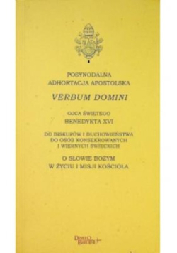Posynodalna Adhortacja Apostolska Verbum Domini