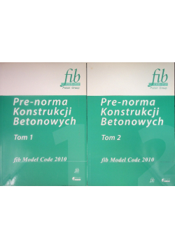 Pre norma konstrukcji Tom 1 i 2