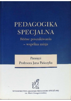 Pedagogika specjalna