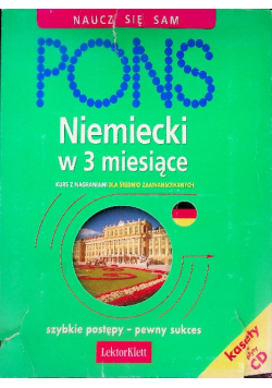 Pons. Niemiecki w 3 miesiące