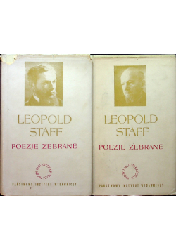 Staff Poezje zebrane Tom I i II