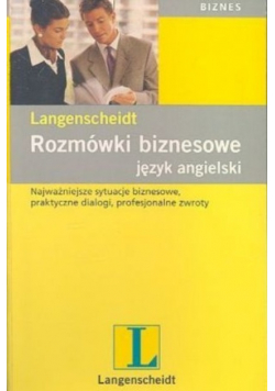 Rozmówki biznesowe język angielski