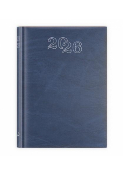 Kalendarz 2026 A5 dzienny standard granatowy