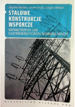 Stalowe konstrukcje wsporcze napowietrznych linii elektroenergetycznych wysokiego napięcia