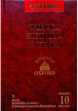 Oxford Wielka Historia Świata Tom 10