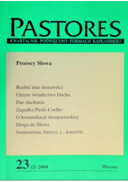 Pastores Nr 23 / 04 Prorocy słowa